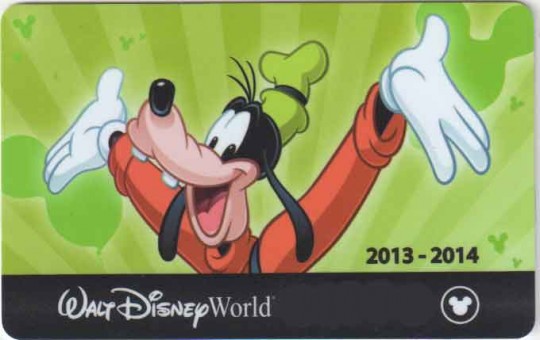 Disney RFID Ticket