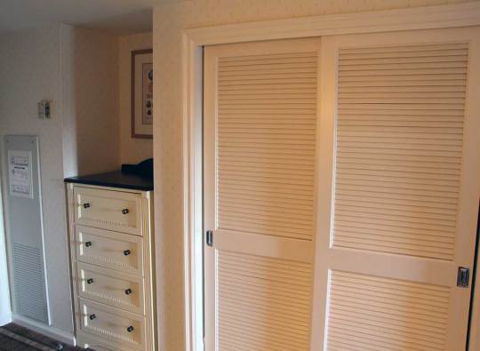 Walt Disney World's Beach Club Resort - Hall and Closet