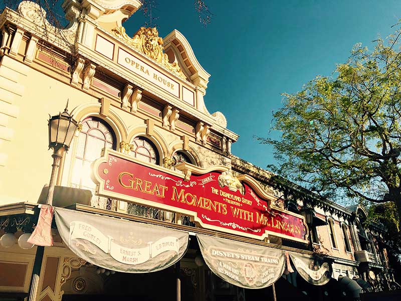 Disneyland Great Moments With-Mr. Lincoln