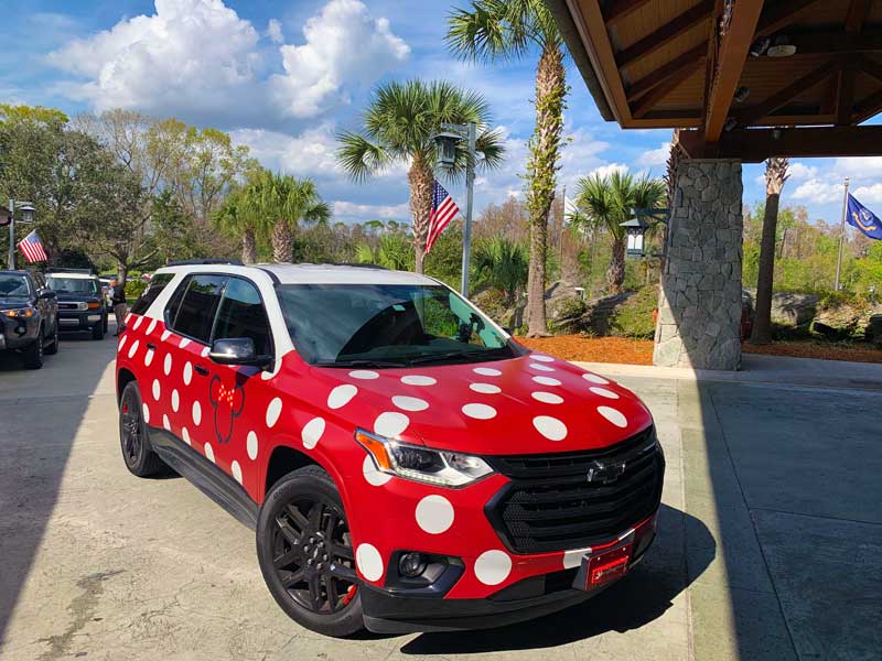 Walt Disney World's Minnie Van Service
