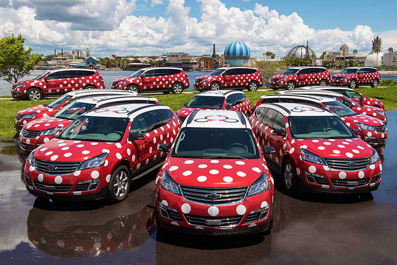 Walt Disney World's Minnie Van Service