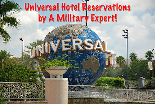Universal Studios Military Expert Travel Agent