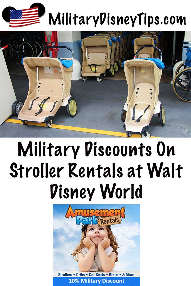 WDW Stroller Military Discount