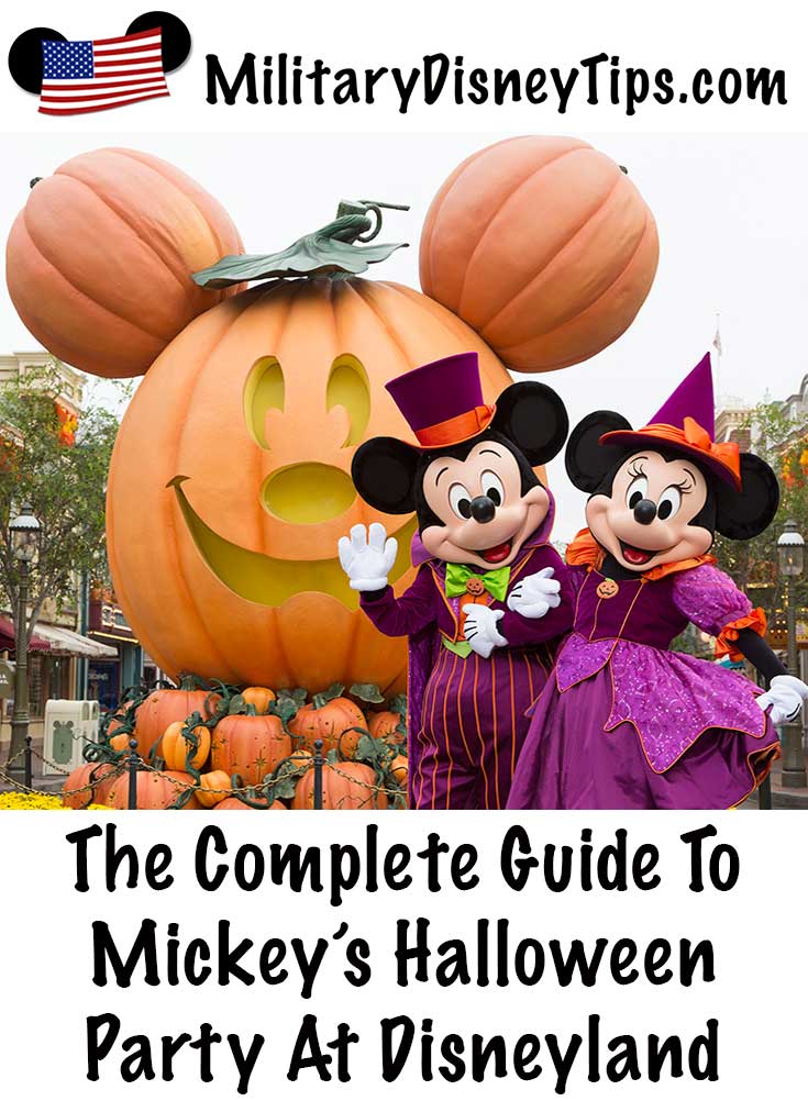 Complete Guide To Mickey’s Halloween Party At Disneyland