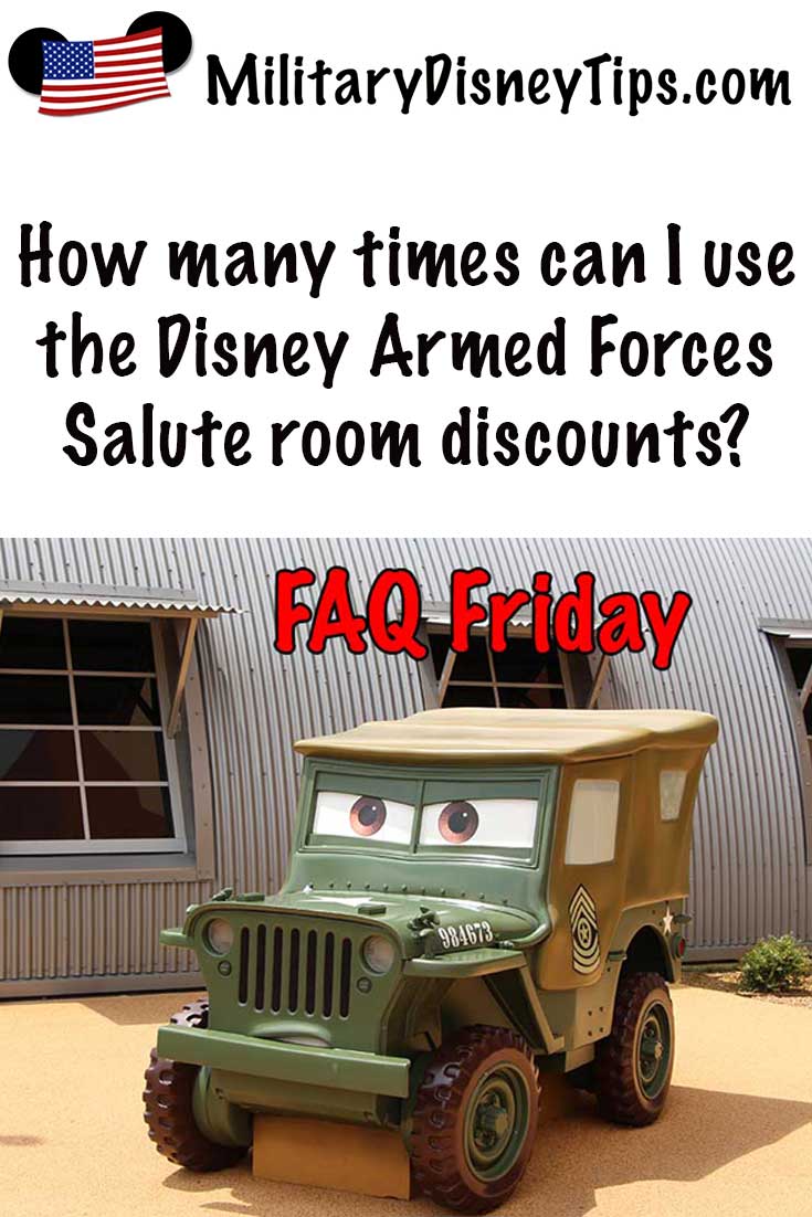 How-Many-Times Can I Use the Disney Armed Forces Salute Room Discounts