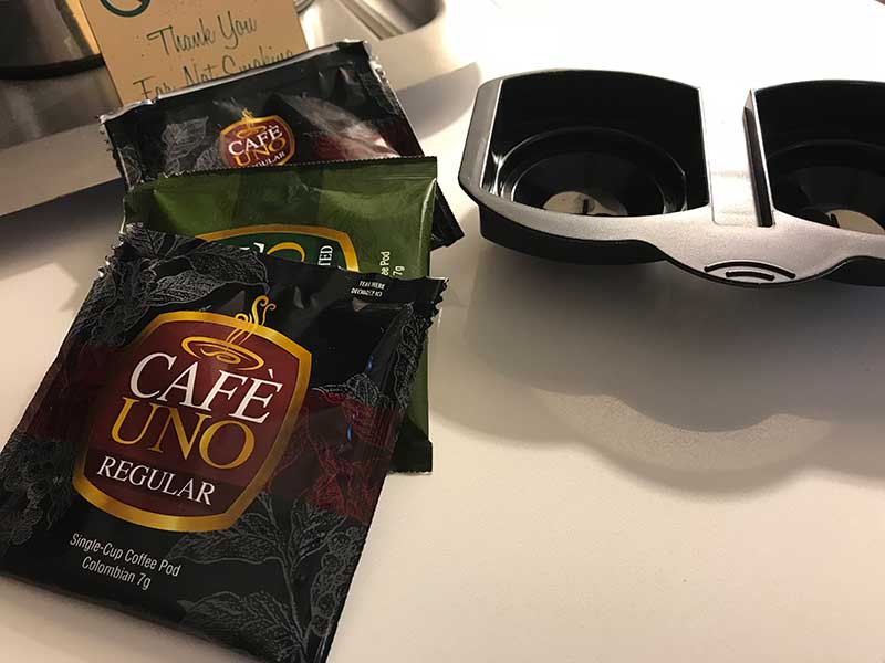 Shades of Green Coffee Pod