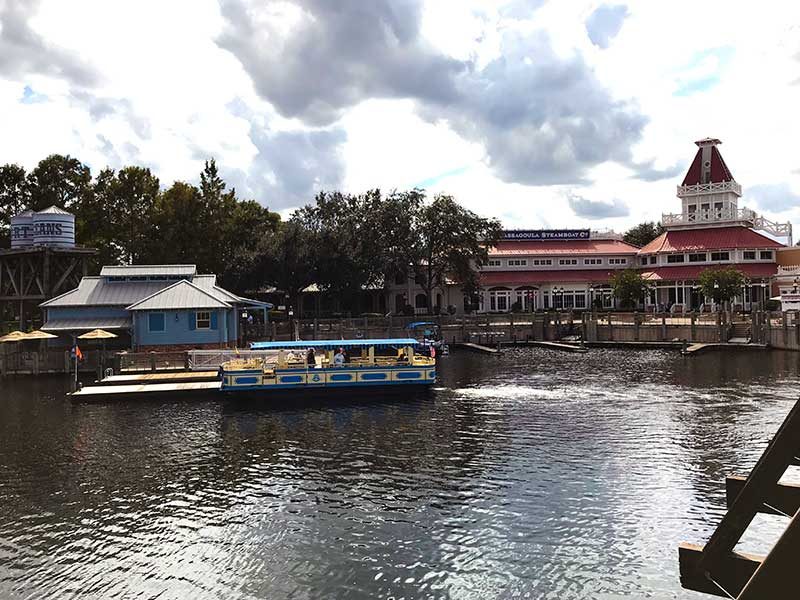Disney Springs Resort Area Water Taxi At Port Orleans Riverside