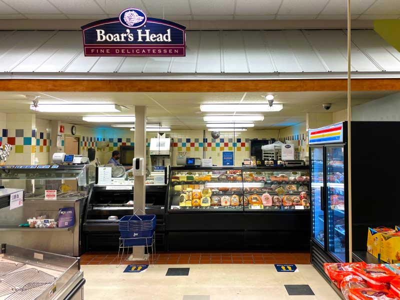 Picture of the Orlando Navy Exchange Grocery Section - Deli