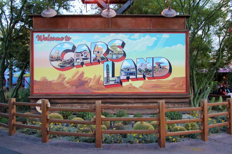 Disneys California Adventure Cars Land