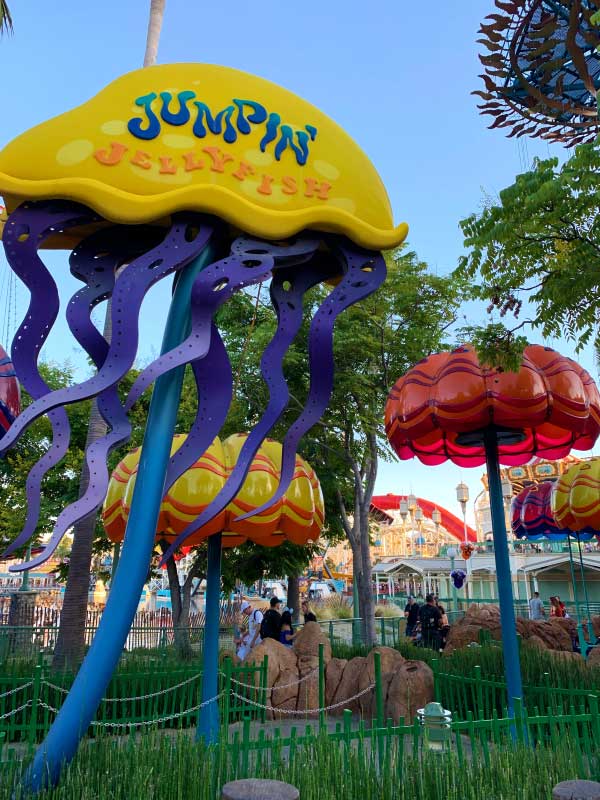 Disney's California Adventure Paradise Gardens Park Jumpin' Jellyfish