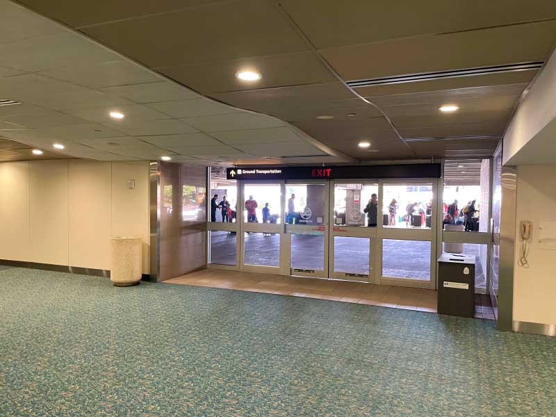 Orlando International B Terminal Transportation Level
