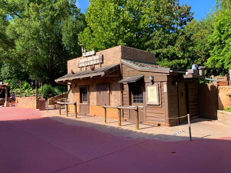 The Golden Oak Outpost prior to opening
