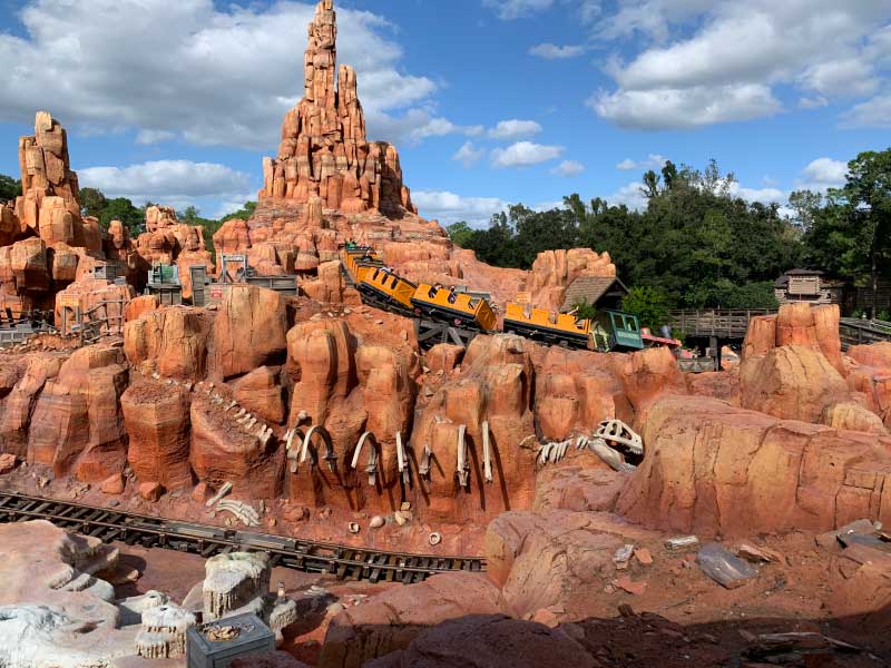Big Thunder Mountain Railroad, "the Wildest Ride in the Wilderness!"