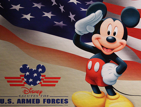 Use Disney's Armed Forces Salute Multiple Times!