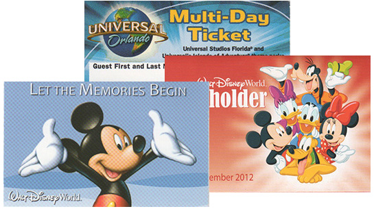 Military Discount Theme Park Tickets