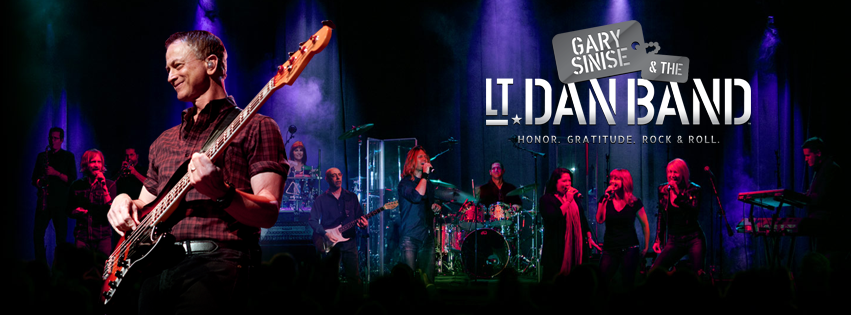 Gary Sinise’s Lt Dan Band (C) Gary Sinise Facebook Page