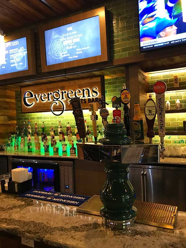 Shades of Green Resort Evergreen's Sports Bar Review