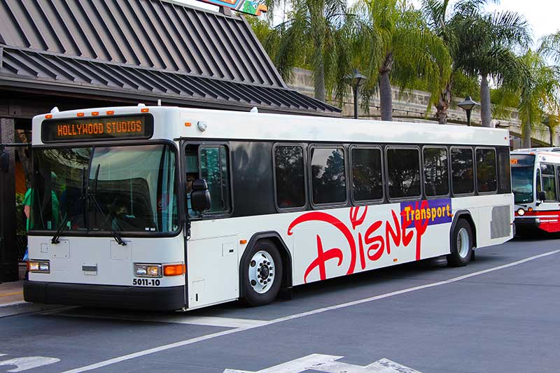 Does Disney provide transportation to Universal Studios?