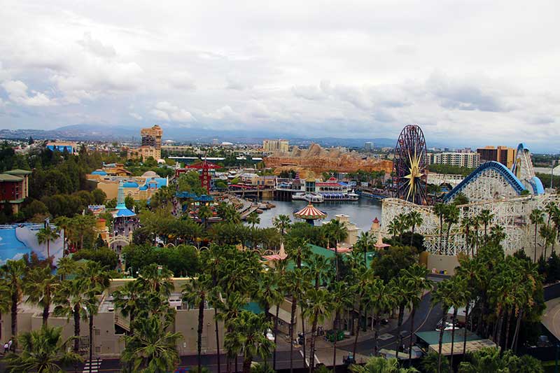 Disneyland's Paradise Pier Hotel Theme Park Room View