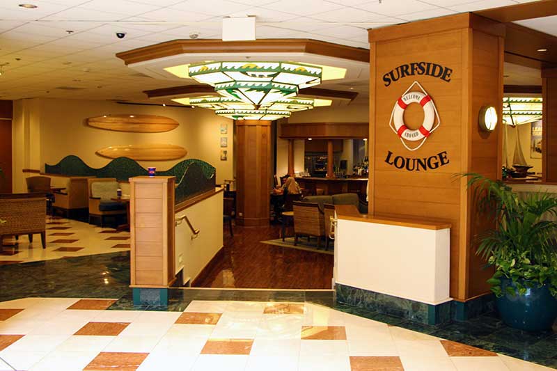 Disneyland's Paradise Pier Hotel Surfside Lounge
