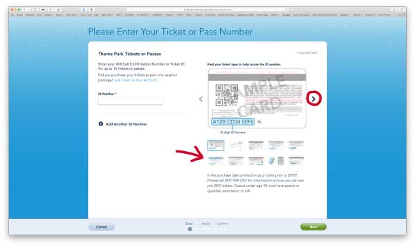 Linking Disney Military Tickets and FastPass Plus Reservations