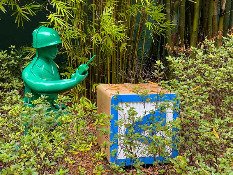 Green Army Man at Disney's Hollywood Studios