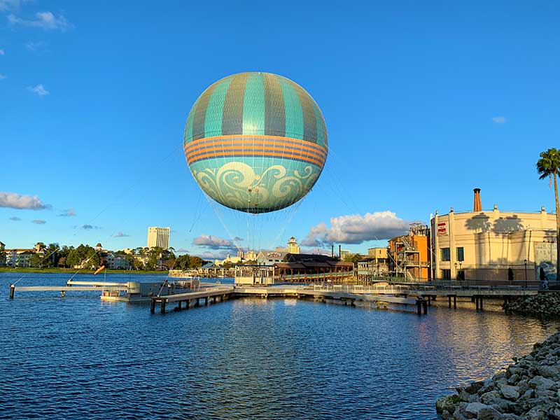 Disney Springs Aerophile Balloon Picture