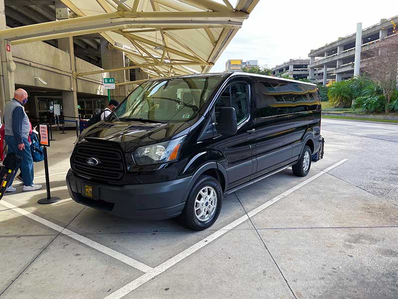 A Mears Connect Express Van