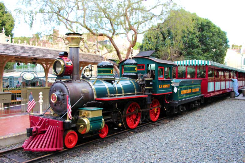 Disneyland Railroad Engine