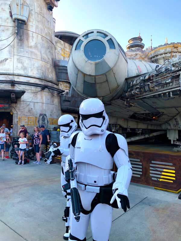 Disneyland Park Star Wars Galaxy's Edge Storm Troopers