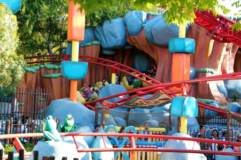 Disneyland Gadget’s Go Coaster