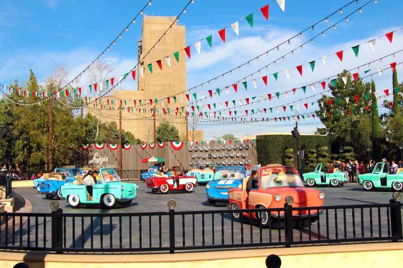 Disney's California Adventure Luigi's Rollickin' Roadsters