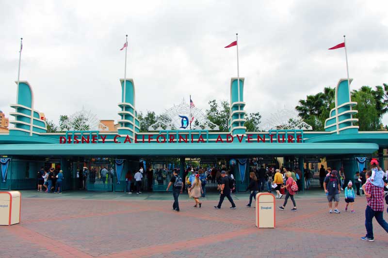 Disney California Adventure Main Entrance