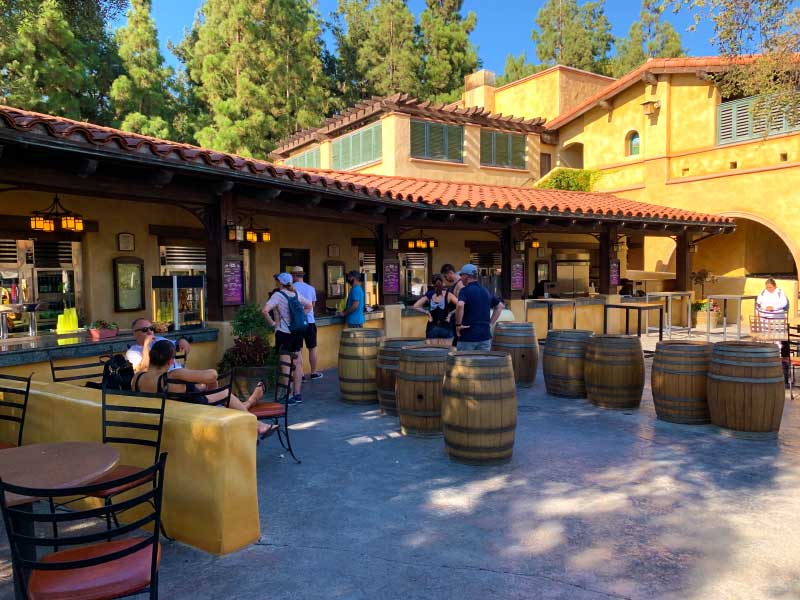 Disneys California Adventure Wine Country - Sonoma Terrace