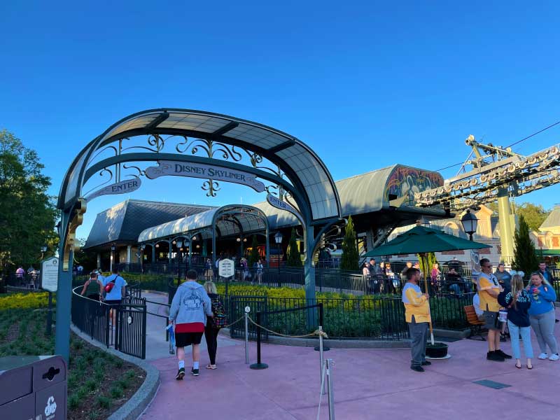 Epcot International Gateway Skyliner Station