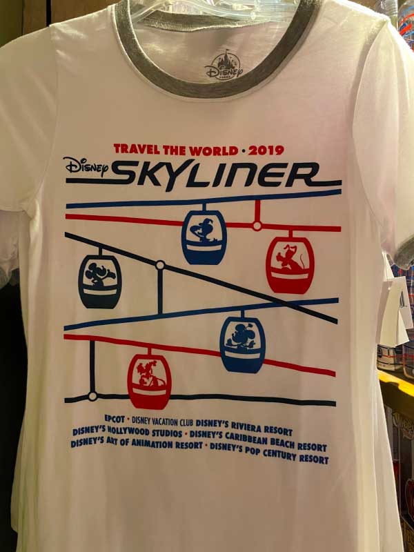 Skyliner T-Shirt at the World Traveler Gift Shop
