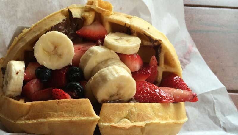 A Sleepy Hollow Waffle Sandwich