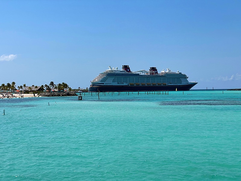 Disney Wish at Castaway Cay