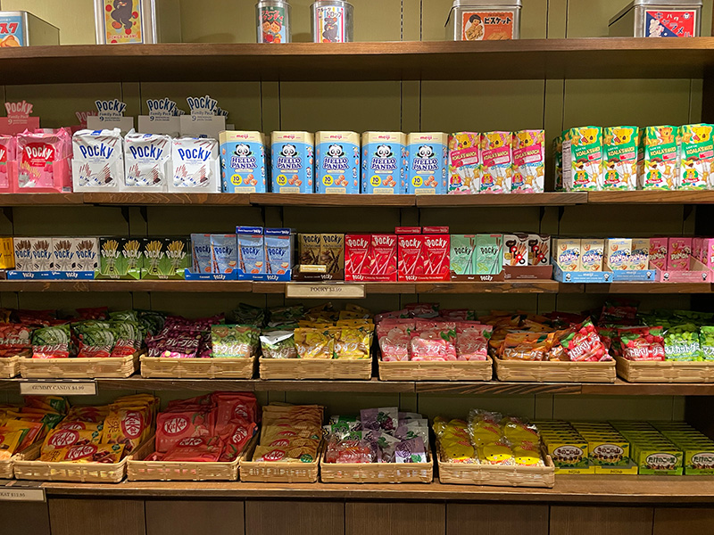 Mitsukosh Department Store Kimonos Japanese Snacks