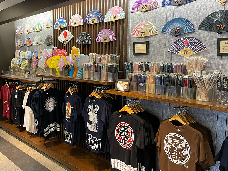 Mitsukosh Department Store Tee Shirts and Fans