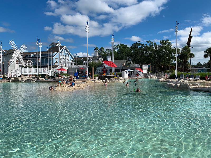 Stormalong Bay pool complex at Disney's Yacht and Beach Club Resorts